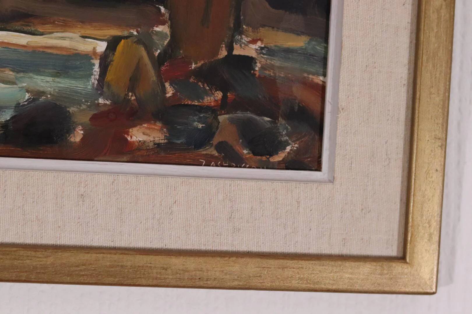 Au bord de la rivière par P.O. Zachrisson