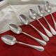 Set of 6 silver-plated French Navy dessert spoons