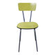 Ensemble de quatre chaises en formica coloré années 60