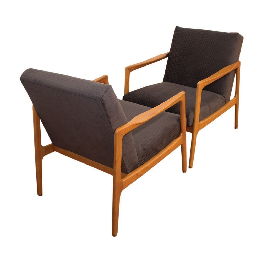 Beautiful Mid-Century armchairs, set of two, Denmark, 1970s