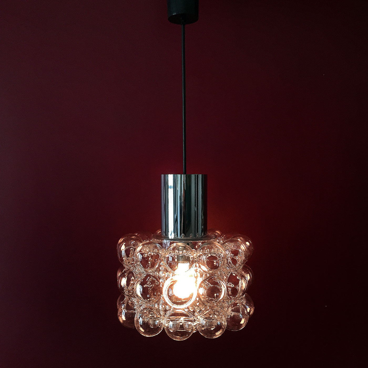 Bubble glass pendant lamp Helena Tynell