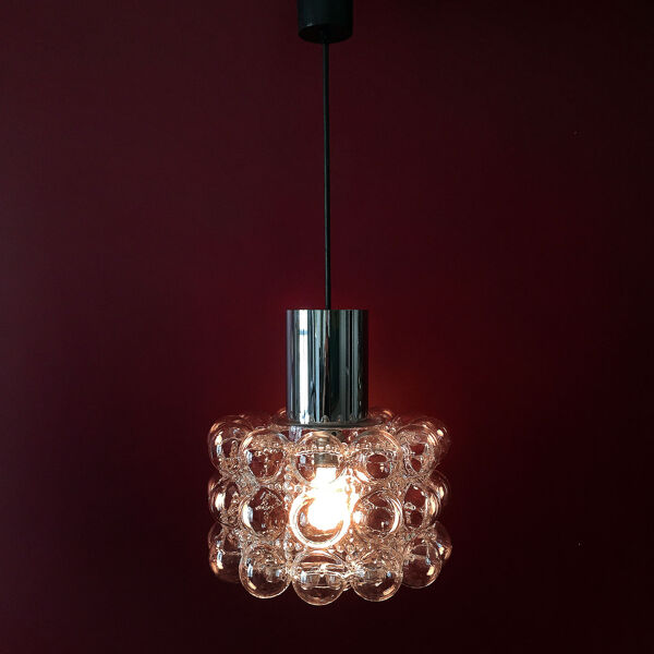 Suspension en verre bulle Helena Tynell