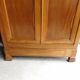 Louis Philippe walnut blond cabinet of the 19th