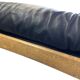 Eric Merthen Vintage Black Swedish Pouf / Footstool