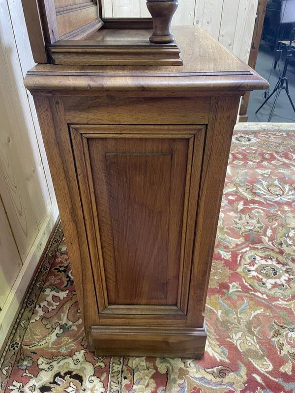 Buffet / Vitrine en noyer Napoléon III