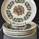 6 cheese plates in earthenware from Gien in good condition.