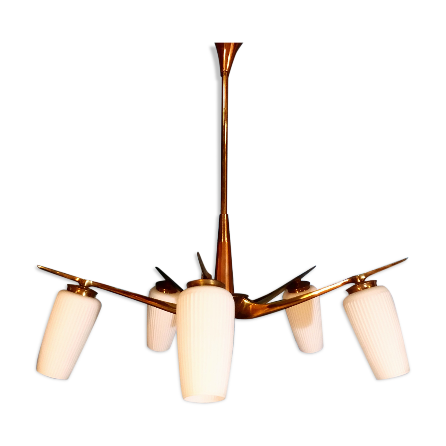 Lustre suspension "Etoile" 1950s