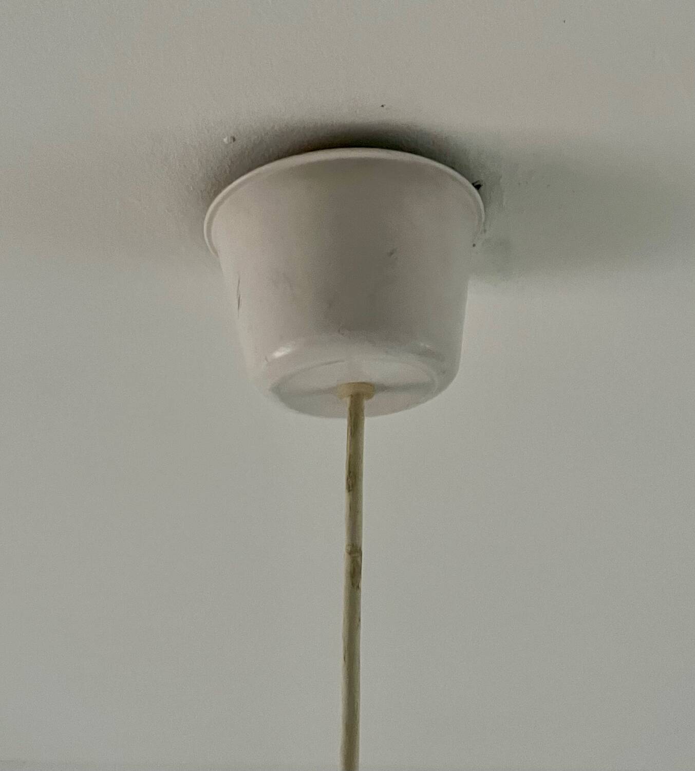 Opaline glass pendant called “Onion” Lisa Johansson-Pape for ASEA