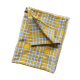 Yellow plaid cotton tablecloth ☐ 140 x 175 cm