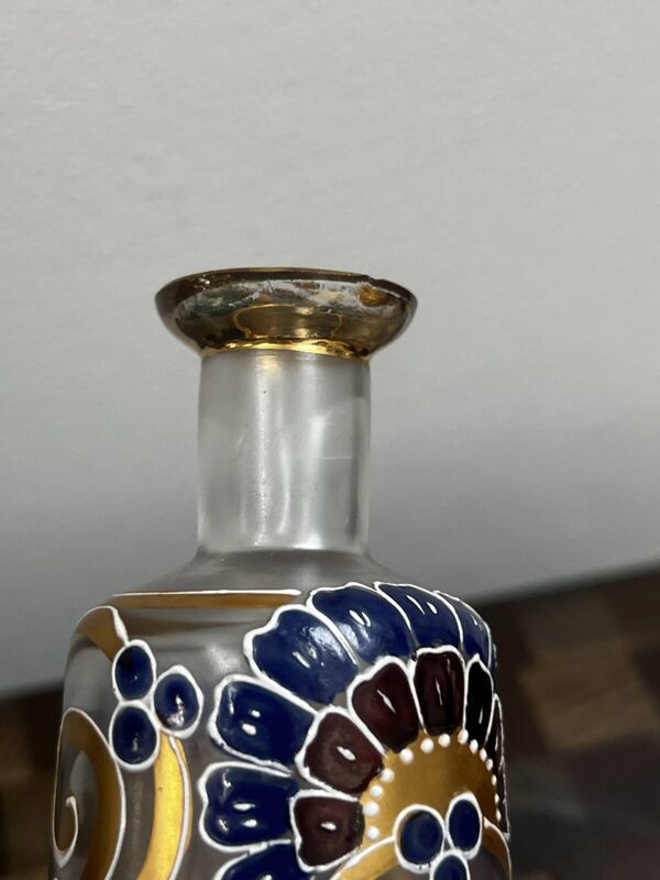 Bouteille émaillée 1899/1900 art nouveau - art déco