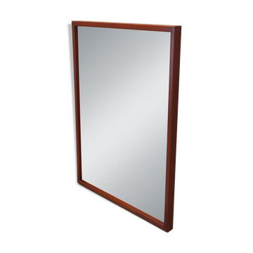 Miroir en graphite, design danois, années 1970, production : Danemark