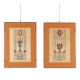 Gravures anciennes signées Michelangelo Pergolesi, vases, XVIIIe siècle