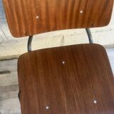 Set of 6 chairs Kho Liang 60s