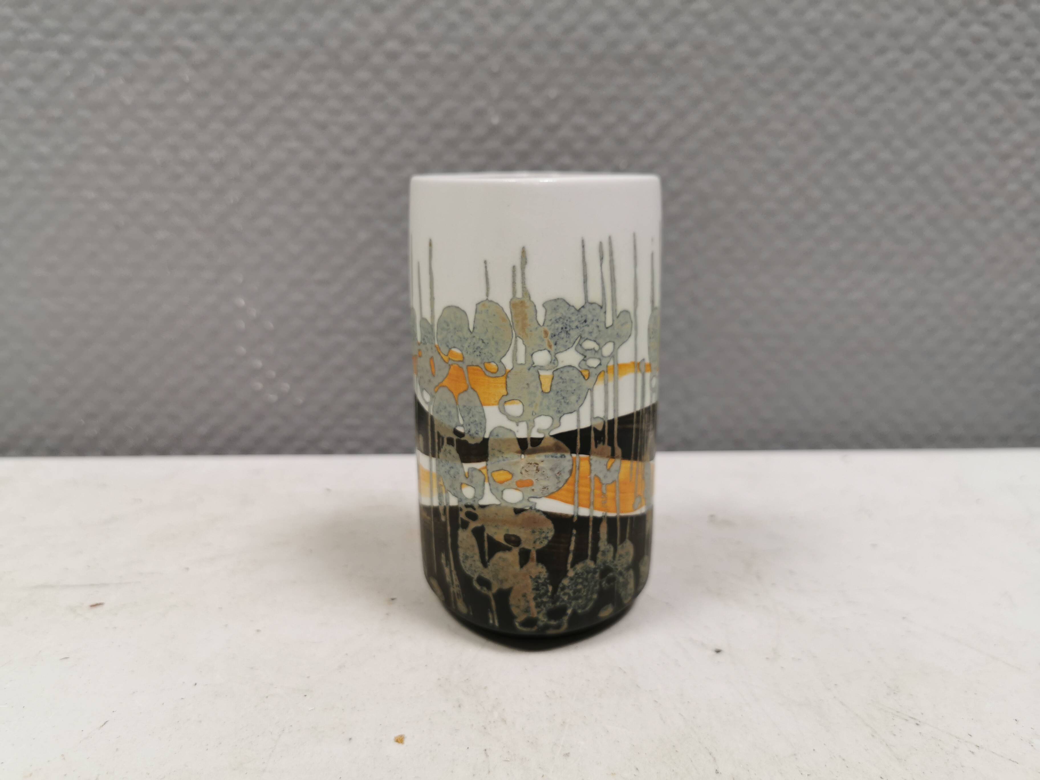 Faience vase from Royal Copenhagen, designed by Ivan Weiss (IW).