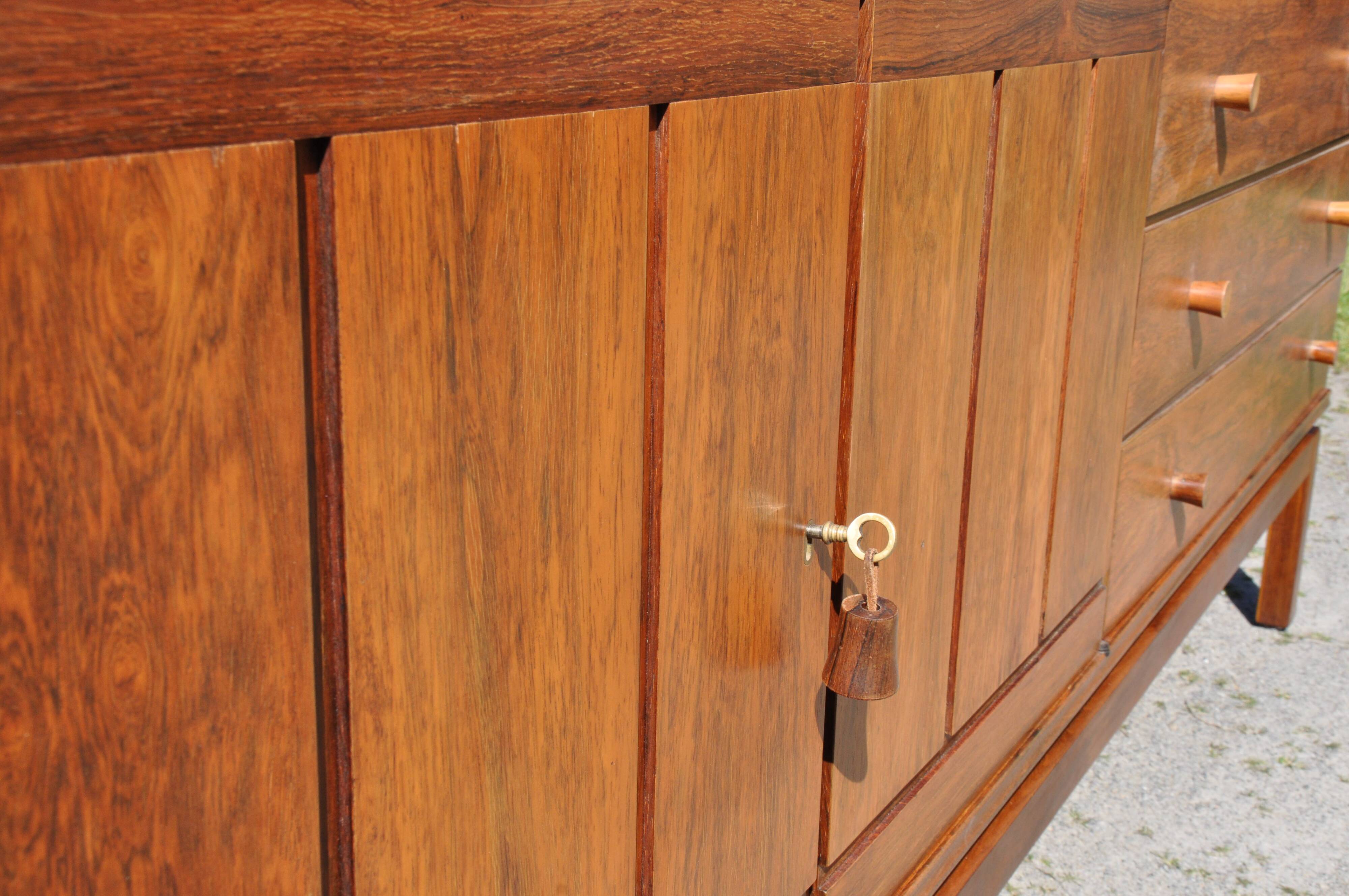 Rosewood enfilade, 1960s.