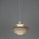 Danish vintage Verona lamp by Kurt Wiborg, Jeka, 1980s
