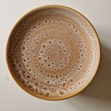 Set of 12 flat plates, Niderviller Fauve model