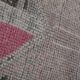 Vintage Turkish hallway rug 99x385 cm