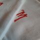Serviettes de toilette monogrammées beau coton