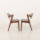 Kai Kristiansen chairs in roswood model 42, set of 8,Denmark 1960s