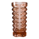 Thick pink glass vase, Windsor Rosaline Luminarc model