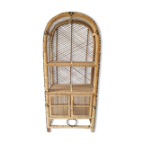Rattan shelf