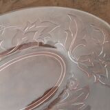 Plat verre rose original
