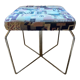 Valeri tubular ottoman stool from the 70s
