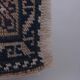 Vintage Turkish handmade rug 123x207 cm