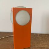 Orange Lamp Vintage Design Circa 1970 Space Age