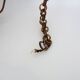 Old rattan and cane pendant light. Vintage 60s 70s