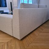 Sofa Philippe STARCK Mister, light grey, by Cassina