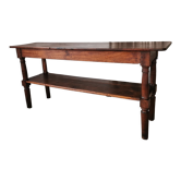 Draper table, oak wood console