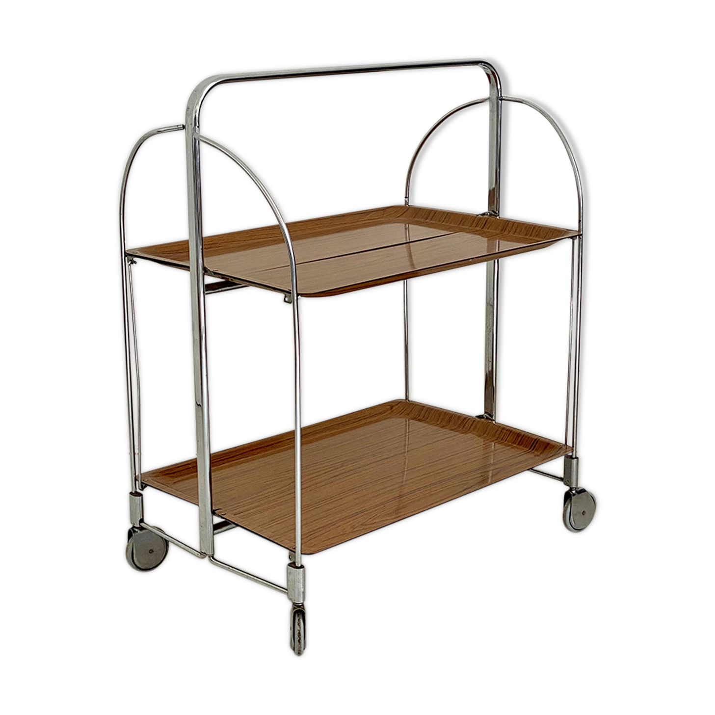 Folding service with vintage roulette 80's