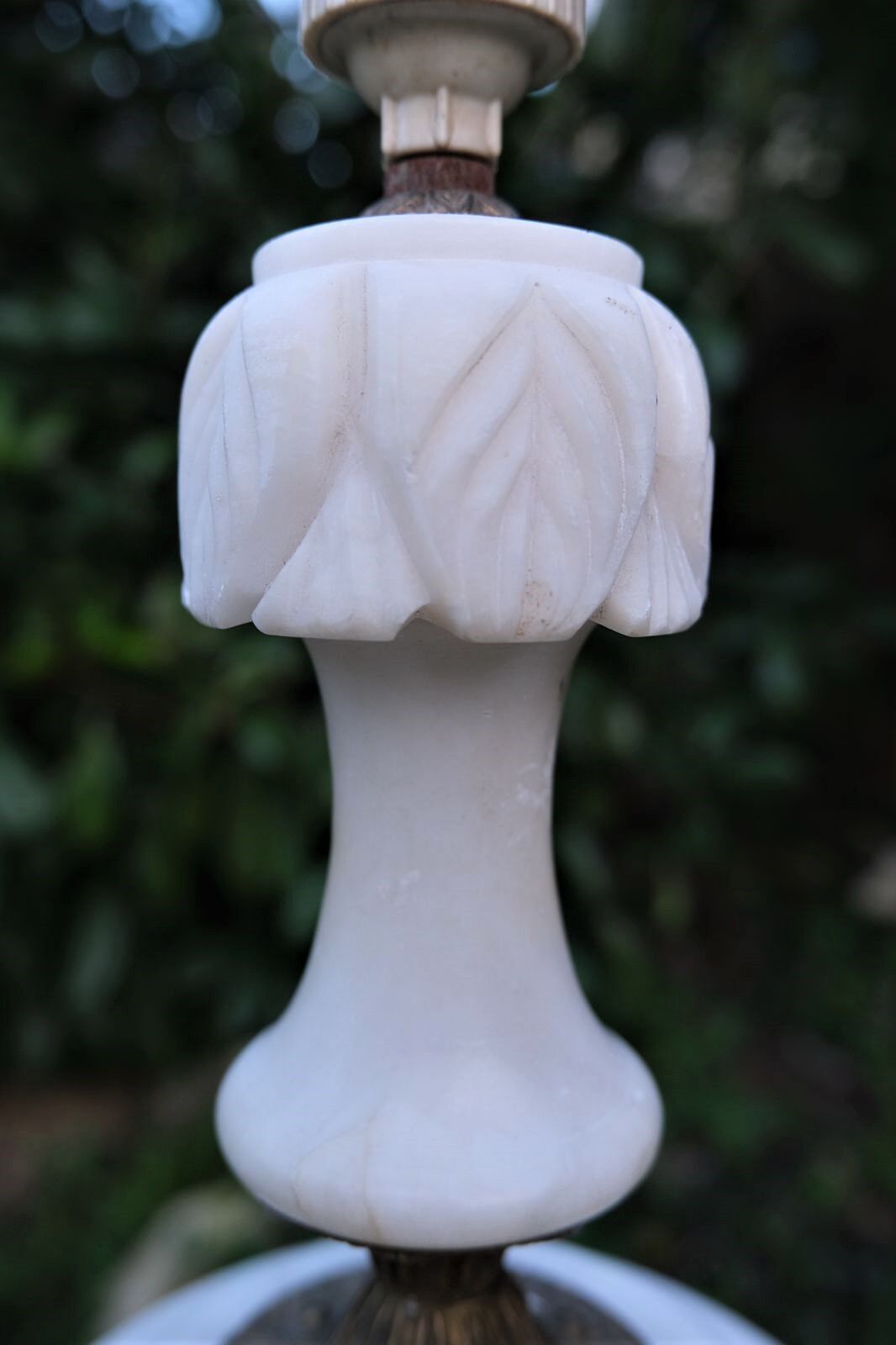 Lamp foot em alabaster