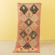 Vintage boujad, berber rug, 95 x 225