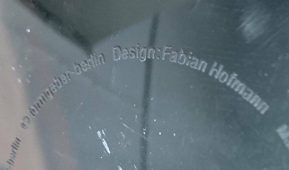 Grand bol d'équilibre en polycarbonate de Fabian Hofmann pour Formgeber Berlin, années 1990