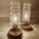 Pair Bubble Glass Scandinavian lights