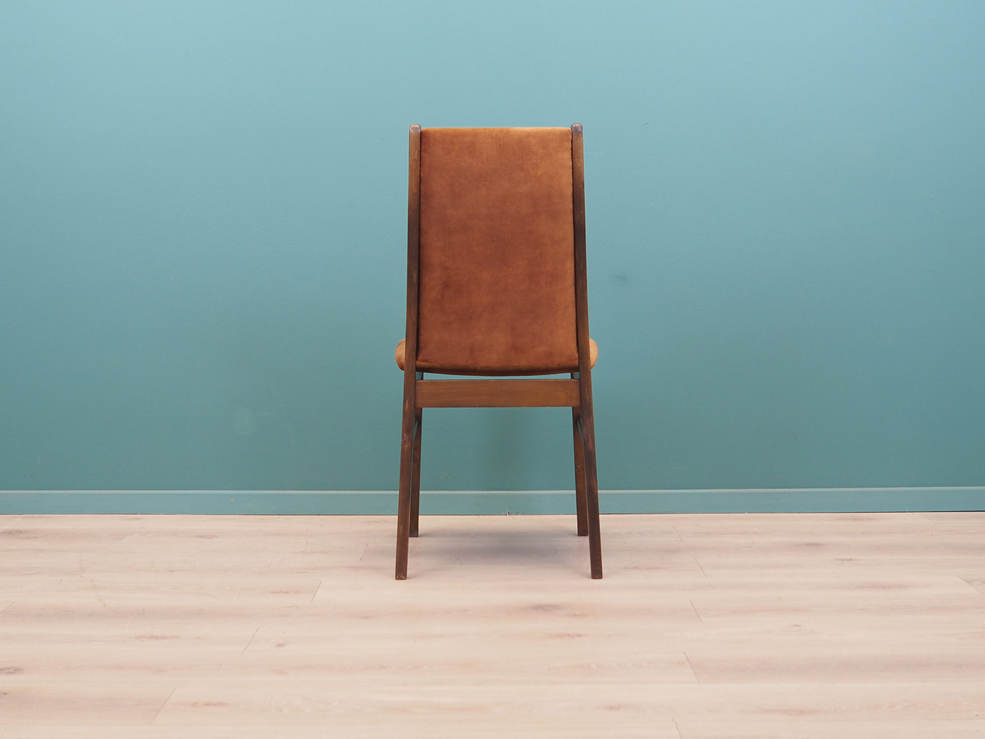 Ensemble de six chaises en hêtre, design danois, années 60, production: Danemark