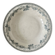 Shallow round plate from Saint Amand ironstone.