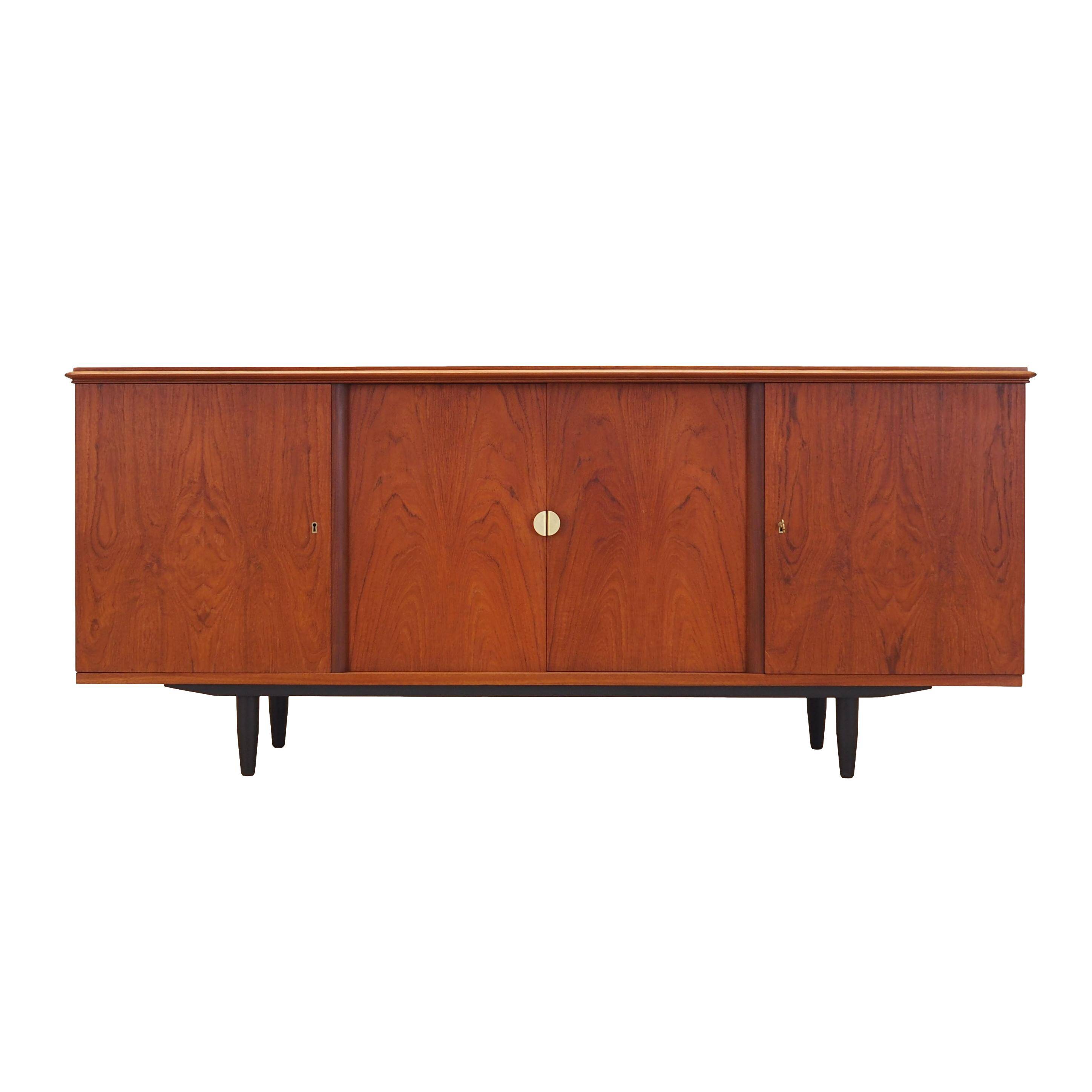 Teak sideboard, Danish design, 1970s, production: Denmark