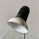 Lampe de bureau vintage Massive blanche et noire  - 1970