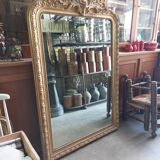 Louis XV mirror in gilded wood 19th century -1m63