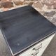 Meuble tiroirs chiffonnier industriel sapin 1950
