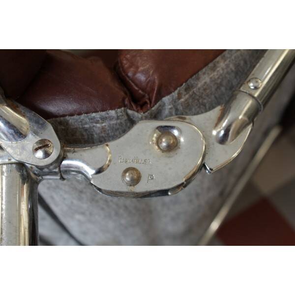 'Lama' lounge chair signed Bahmüller circa 1970