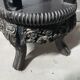 Antique Japanese stand or side table from the late 19th century.