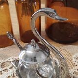 Cygne sugar or jam bowl