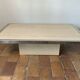 Coffee table and travertine