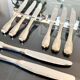 Vintage Knives - Stainless Steel - Old Cutlery - Tableware Service
