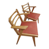 50s Scandinavian armchairs